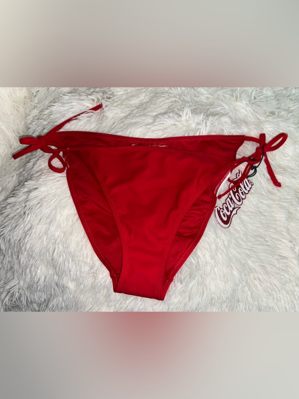 Coca-Cola Red String Bikini bottom 👙 - Picture 3 of 8